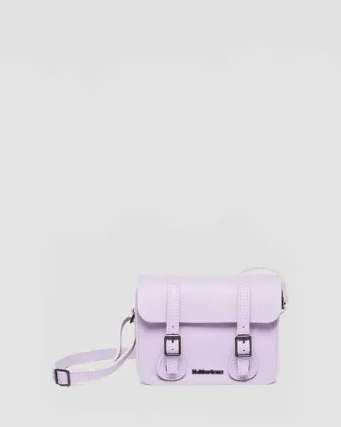 DR MARTENS Sac bandouli&egrave;re en cuir Pisa 18cm