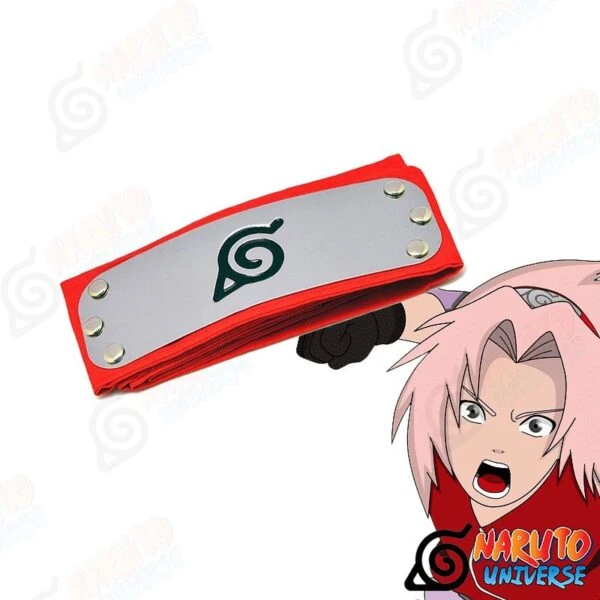 Sakura Headband Hidden Leaf Village Cosplay Ninja | Naruto Universe