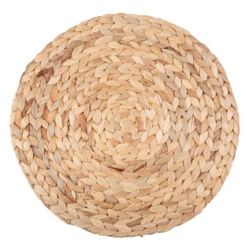 Set de table rond en fibre végétale tressée  | Maisons du Monde