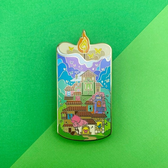Encanto Destination Hard Enamel Pin | | d’épingles en émail | détaillées Princesse