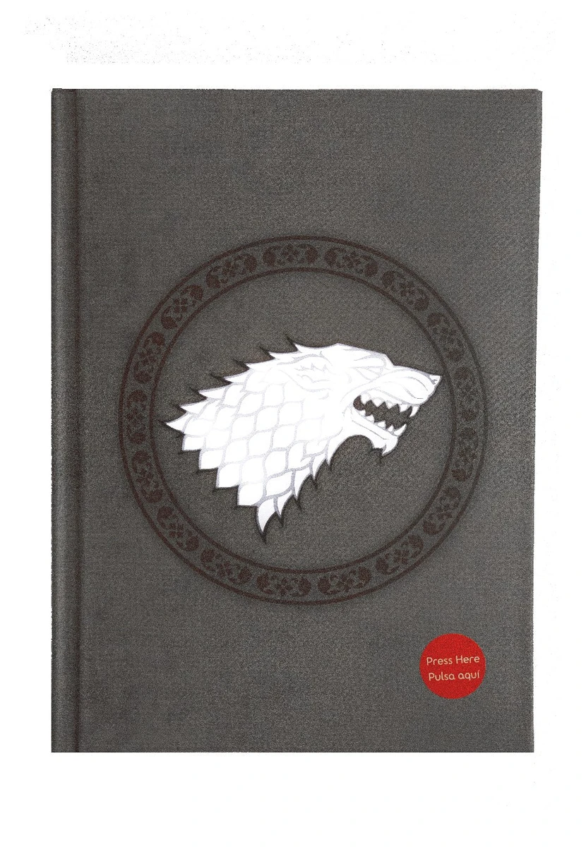 Game Of Thrones - Stark With Light - Carnet de notes