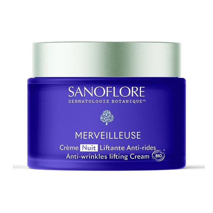 Sanoflore Merveilleuse Crème Nuit Liftante Anti-Rides Bio 50ml