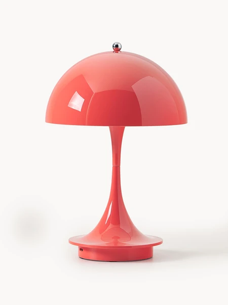 Lampe à poser LED mobile à intensité variable Panthella, haut. 24 cm, design Verner Panton