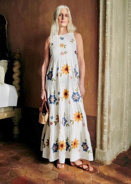 Robe Olyna - Imprimé Gardenia
