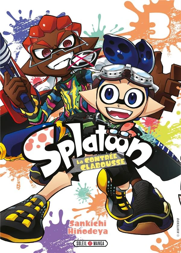Splatoon - la contrée clabousse Tome 3
