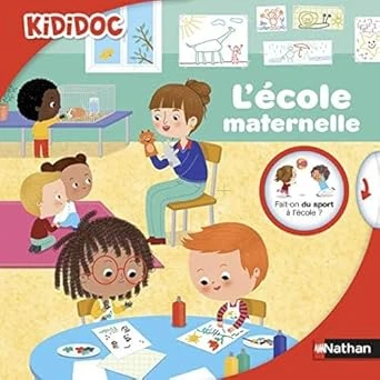 Livre Kididoc sur l'école maternelle