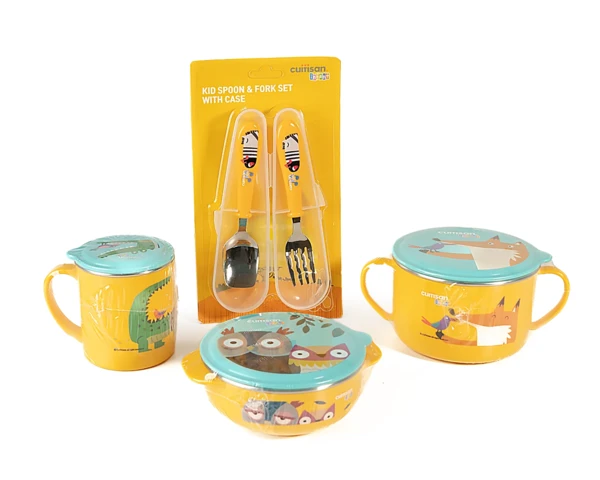 Set vaisselle enfant 3 pièces - CUITISAN
