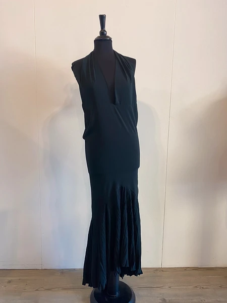 Abito lungo nero Just Cavalli elegante