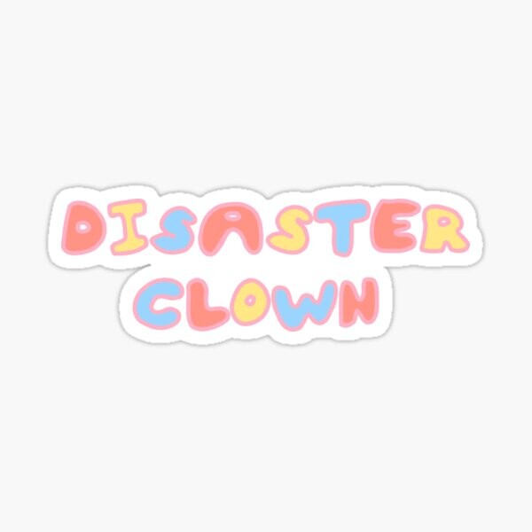 Clown désastre | Sticker