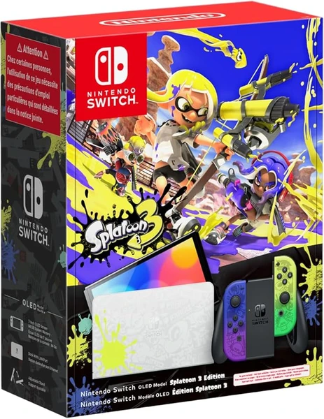 Nintendo Console Nintendo Switch - Modèle Oled Splatoon 3