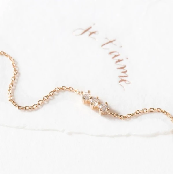 Bracelet Trio Brillant Lilibeth