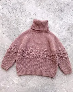 Sensation sweater pattern by Skorokhodova Aliya