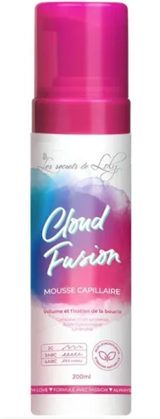 Mousse coiffante les secrets de loly 