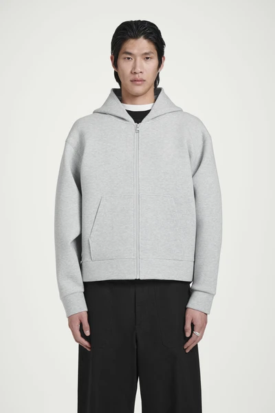 SWEAT À CAPUCHE OVERSIZE EN JERSEY DE NÉOPRÈNE