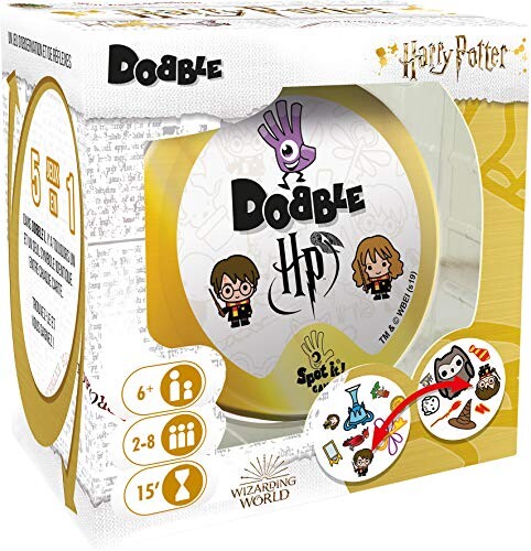 Zygomatic | Dobble : Harry Potter | Jeu de société | À partir de 6 ans | 2 à 8 joueurs | 15 minutes