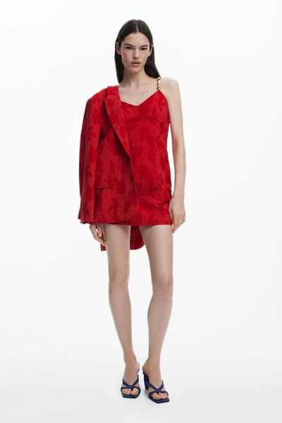 Robe à bretelles avec perles