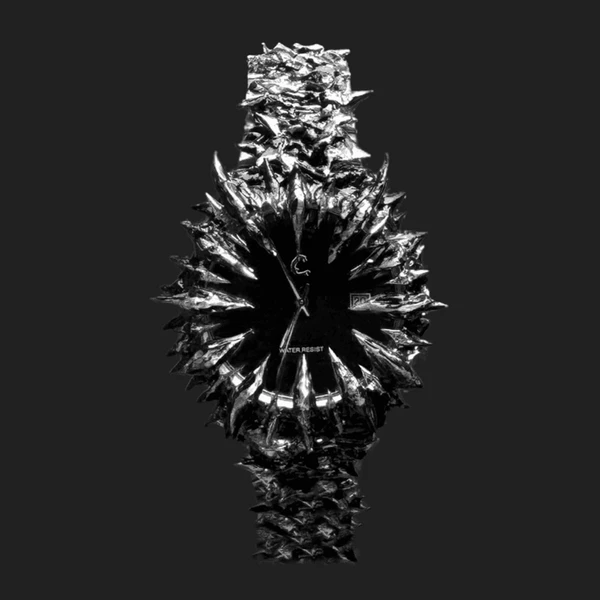 MIDNIGHT THORN - Spiked Watch | Chrome, Quartz, Resilient
