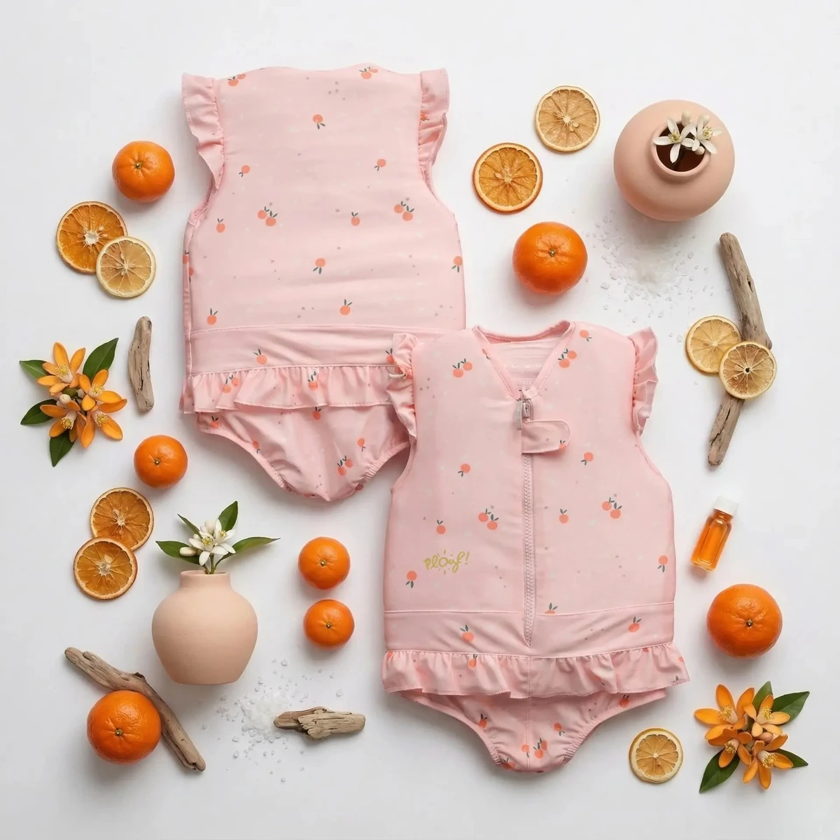 Maillot de bain flottant fille : Clémentine