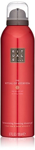 RITUALS The Ritual of Ayurveda Foaming Shower Gel Rose des Indes &amp; Huile D'amande Douce, 200 ml