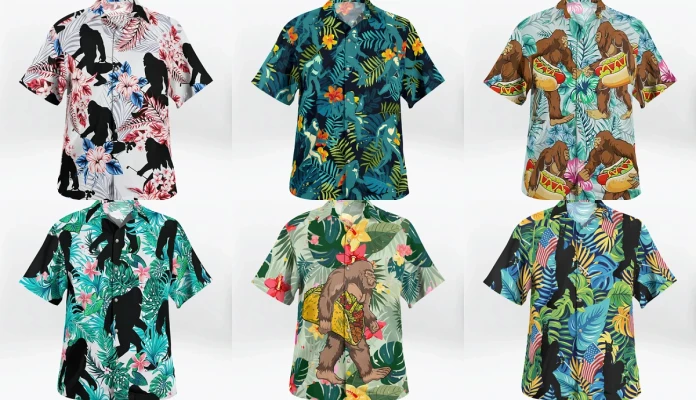Sasquatch Bigfoot Hawaiian Shirts New Collection