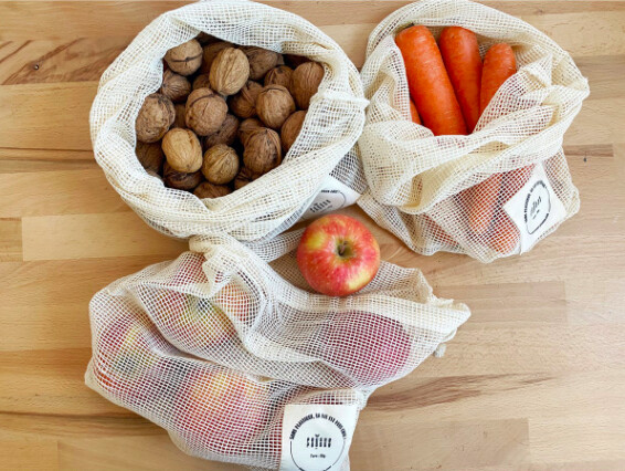 Lot de 3 sacs à vrac