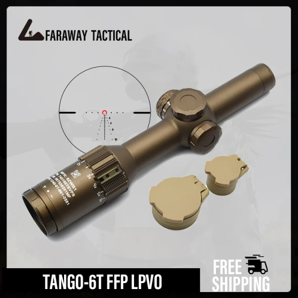 Evolution Gear LPVO Tactical Optical FFP Riflescope TANGO6T 1-6x24MM 30mm Tube Airsoft and Hunting with Full MilSpec Markings - AliExpress 18