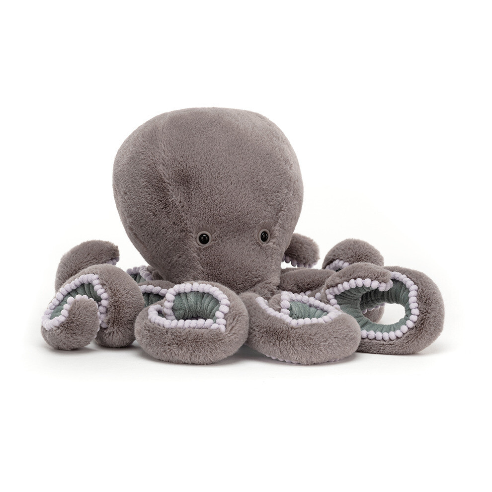 Jellycat - Peluche Poulpe Neo - Gris