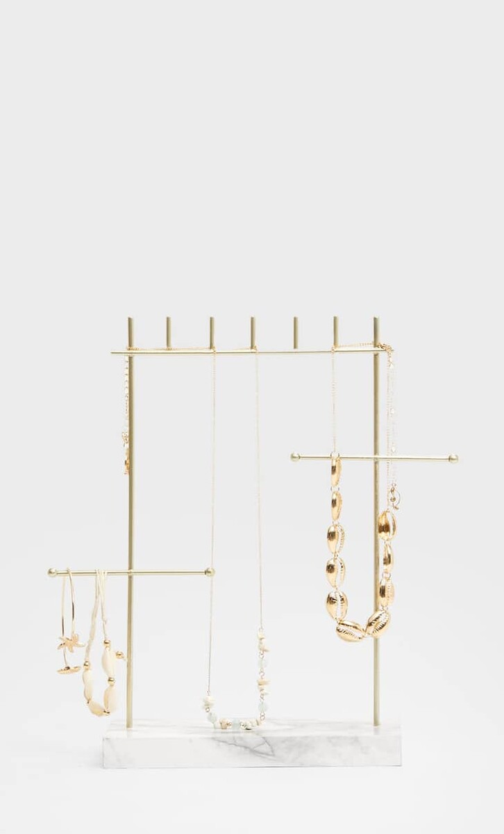 Boîte à bijoux minimaliste marbre