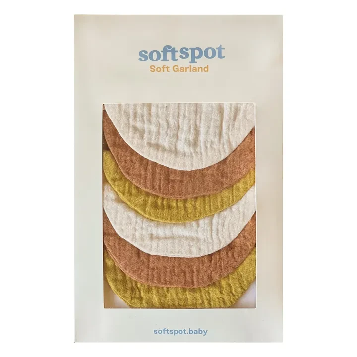 Soft Spot - Guirlande en coton bio - Terracotta | Smallable