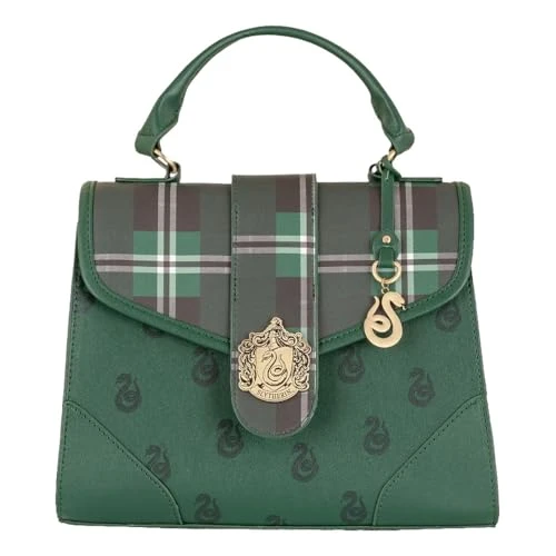 Harry Potter Breloque Serpentard Sac à main Premium House, Vert