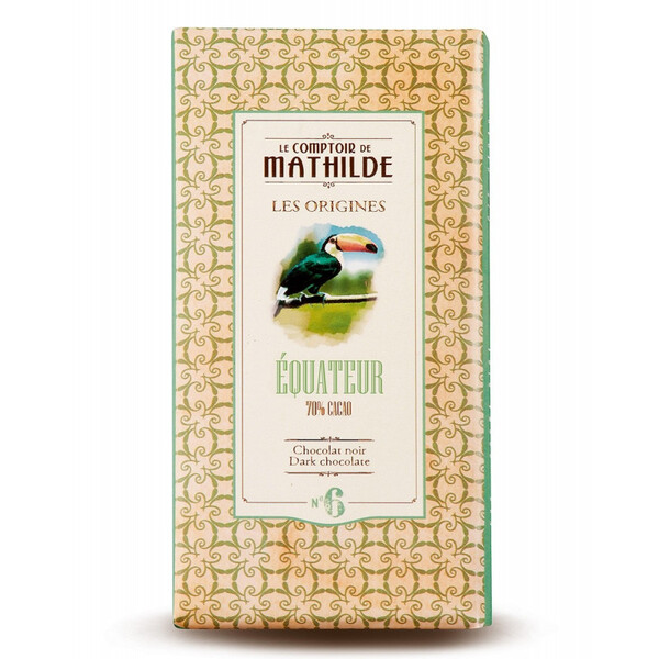 Tablette Origine Equateur - Chocolat noir