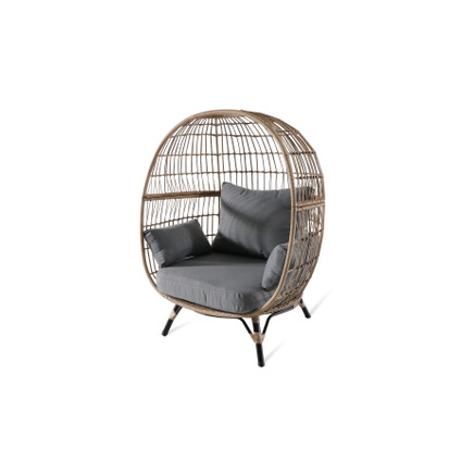 Chaise de jardin Central Park Amalfi acier/osier