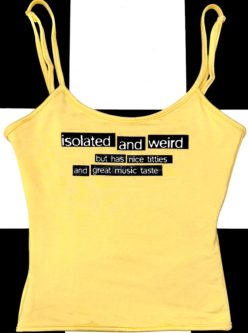 SWEET LORD O'MIGHTY! ISOLATED AND WEIRD FITTED TANK
