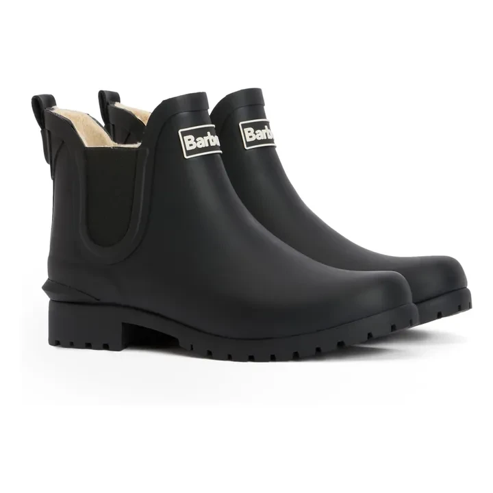 Boots Chelsea Kirkton Caoutchouc | Noir