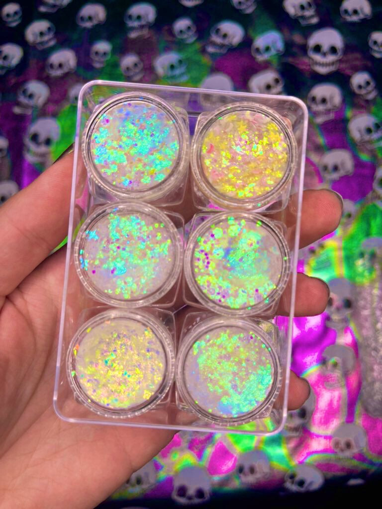 Holographic Glitter Gel Kit