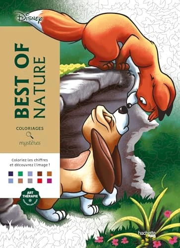 Coloriages mystères Disney - Best of Nature