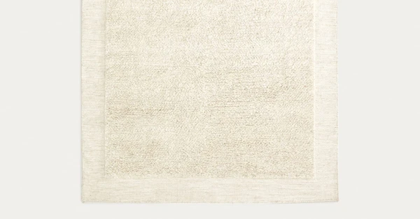 Tapis Marely en laine blanc 160 x 230 cm | Kave Home France