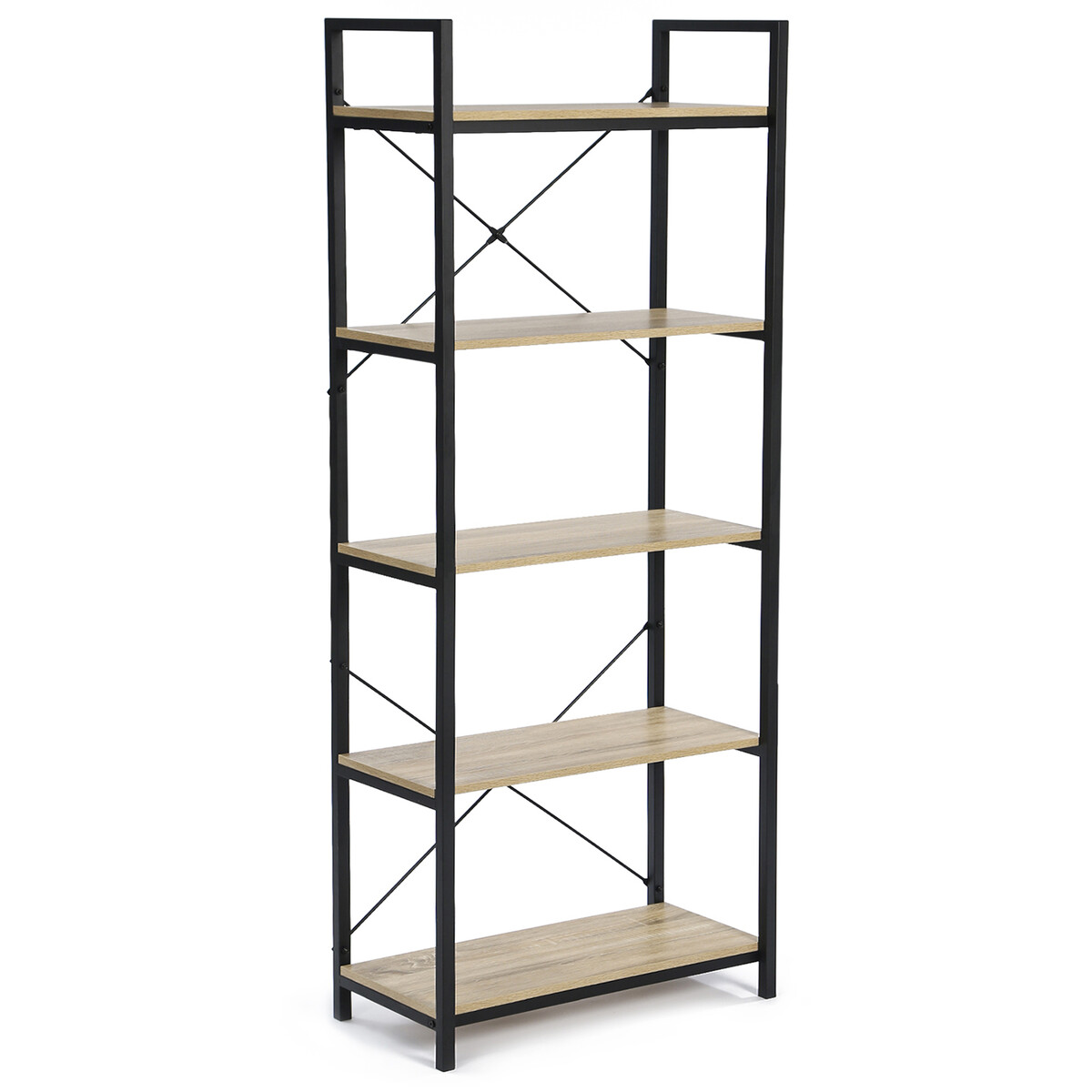 Etagère 5 niveaux Détroit design industriel 170 cm IDMarket