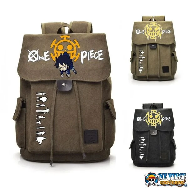 Trafalgar Law Backpack Amazing Especially Bagshool 2024 | One Piece Universe Store