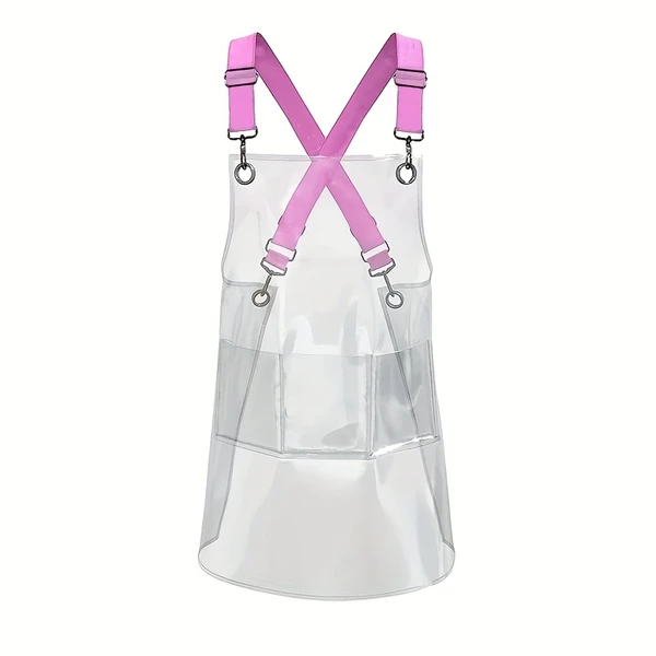 1pièce stylish tpu coiffeur tablier poches transparent - Temu France