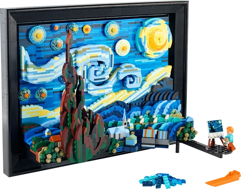 Vincent van Gogh - La Nuit étoilée 21333 | Ideas | Boutique LEGO® officielle FR