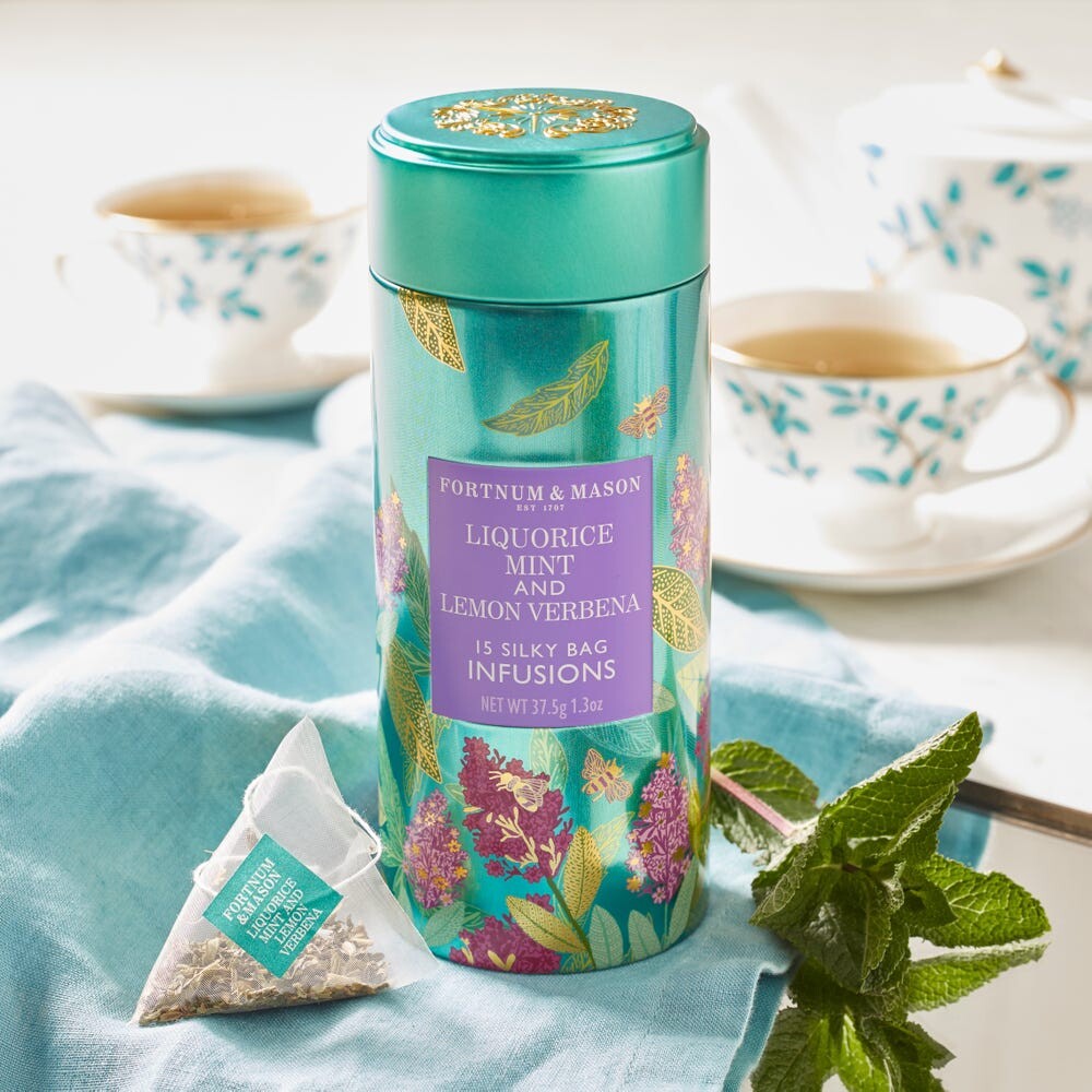 Liquorice, Mint & Lemon Verbena Infusion Tin, 37.5g