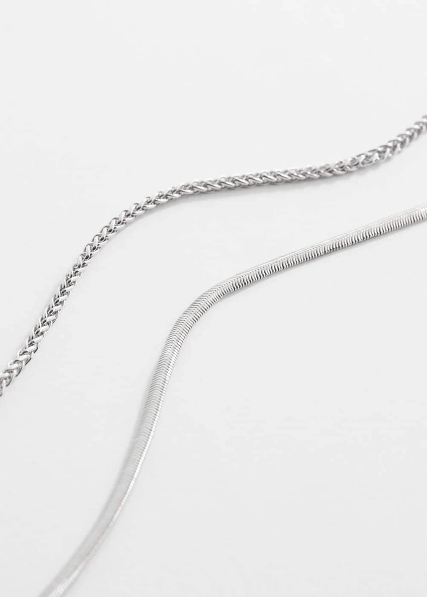 Collier double combiné -  Femme | Mango France
