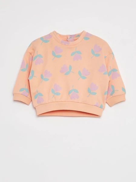 Sweat à col rond avec print
