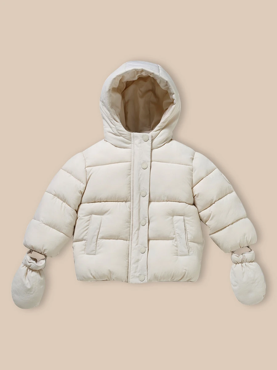 Doudoune chaude doublée polaire Bébé