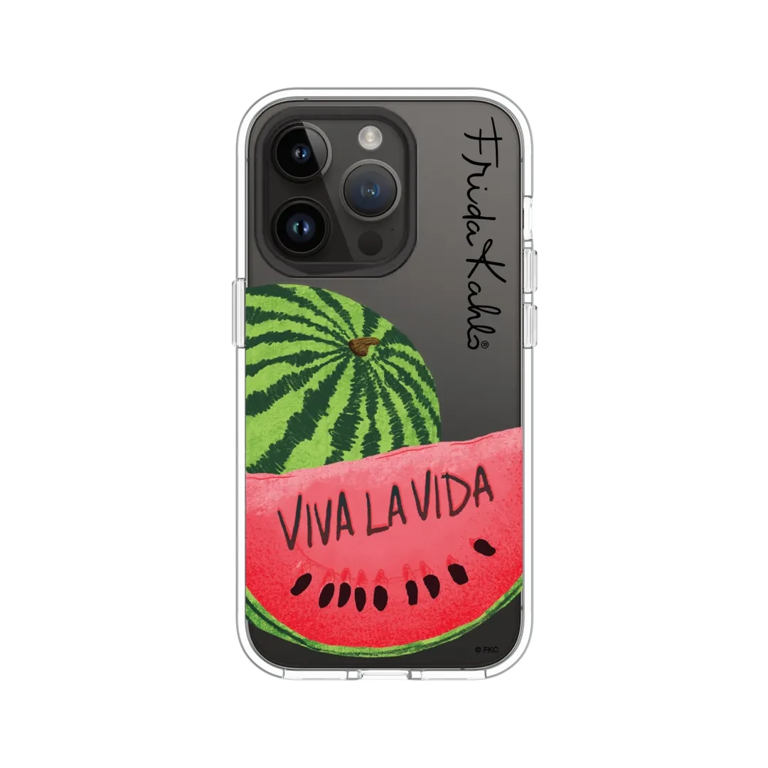iPhone 14 Pro Clear Transparent - Frida Kahlo / Viva la Vida, Pastèques