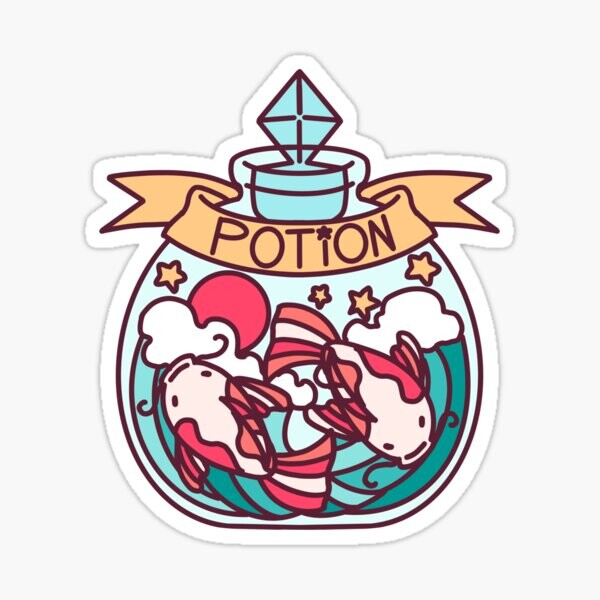 Potion de koi de mer | Sticker