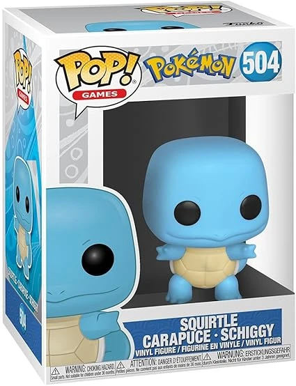 Funko Pop! Pokemon - Squirtle - Carapuce - Figurine en Vinyle à Collectionner - Idée de Cadeau - Produits Officiels - Jouets pour Les Enfants et Adultes - Anime Fans