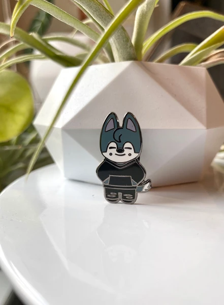 Wolf Chan Enamel Pin