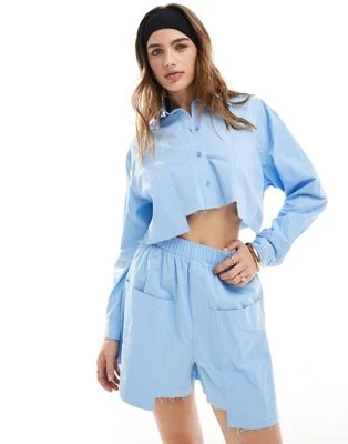 ASOS DESIGN - Chemise à ourlet brut et poches | ASOS